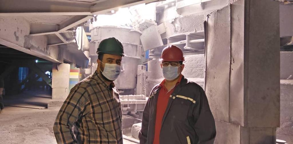 سیستم تعمیرات و نگهداری روماک در کارخانه فروسیلیس ایران